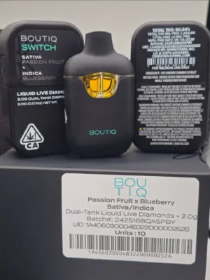 Boutiq Switch 2G Live Resin Disposables
