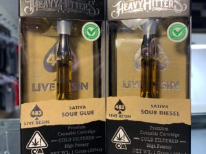Heavy Hitters Live Resin Cartridges