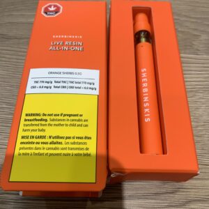 Sherbinskis 2G Live Resin Disposables