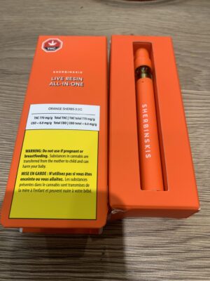 Sherbinskis 2G Live Resin Disposables